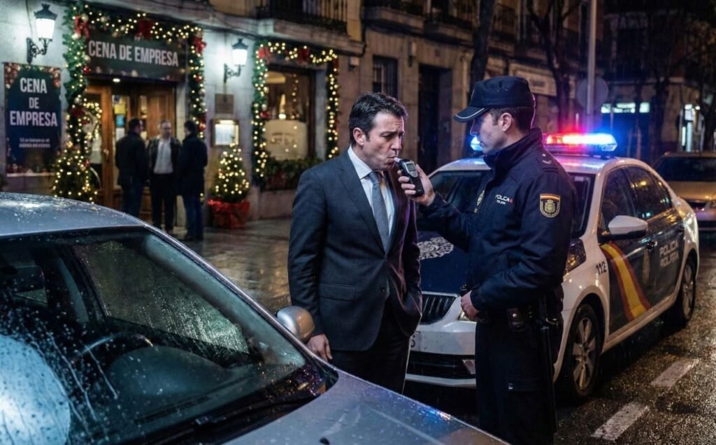 seguridad vial en Navidad